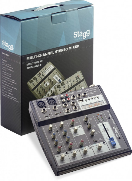 SMIX 2M2S UF EU Multi-Kanal Stereomixer Stagg