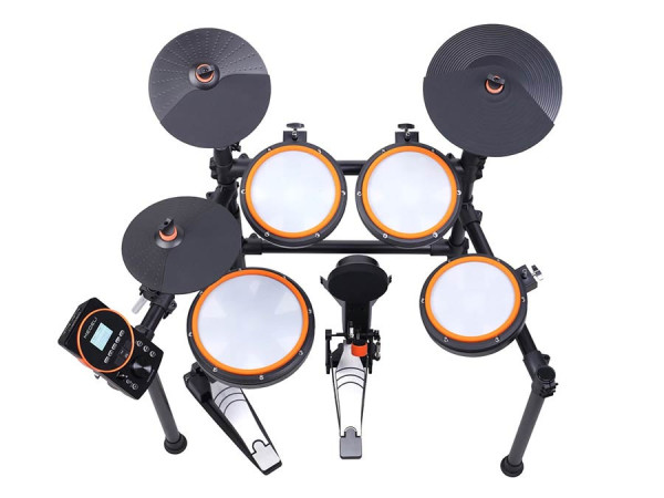 Medeli digital drum kit all dual zone with mesh heads , MZ528