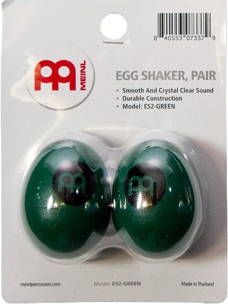 Meinl Egg Shaker ES2-GREEN, GRÜN