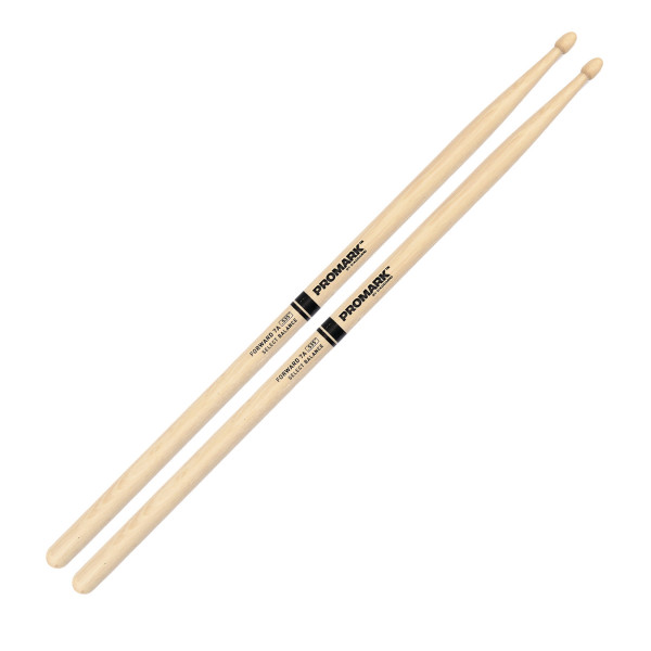  FBH535AW - Forward Balance Hickory 7A Acorn Wood Tip Drumsticks 