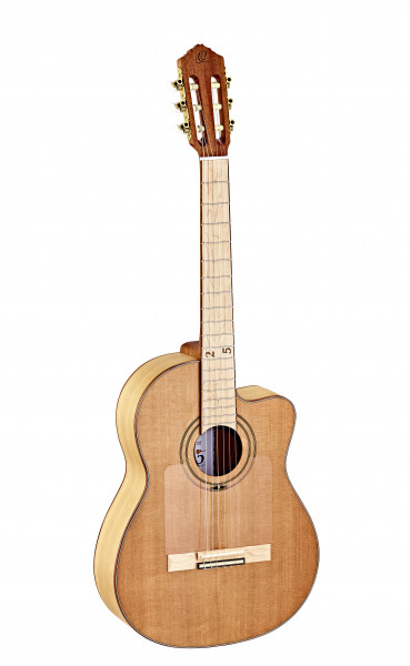 ORTEGA Limited 25th Anniversary Nylon String Gitarre 6 String - Satin finish, RCE179SN-25TH