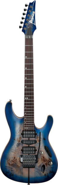 IBANEZ S Serie Premium E-Gitarre 6 String - Cerulean Blue Burst + Bag, S1070PBZ-CLB