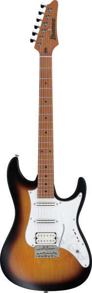 IBANEZ Andy Timmons Signature E-Gitarre 6 String - Sunburst Matte + Bag, ATZ10P-STM