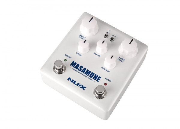 NUX Masamune Booster and Compressor 2-in-1 Guitar Multi-Effects Pedal