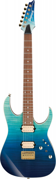 IBANEZ RG-Serie E-Gitarre 6 String Blue Reef Gradation, RG421HPFM-BRG