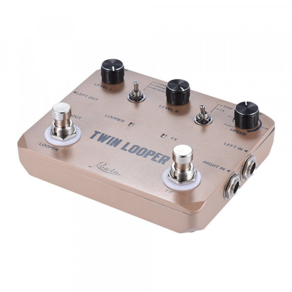 Rowin LTL-02 Twin Looper Guitar Effects PedalLTL-02