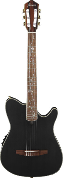 IBANEZ Signature Guitar 6-Str. Tim Henson, Nylon String Transparent Black Flat, TOD10N-TKF