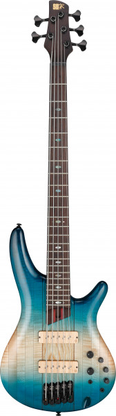 IBANEZ SR Premium Series E-Bass 5 String Caribbean Islet Low Gloss, SR5CMLTD-CIL