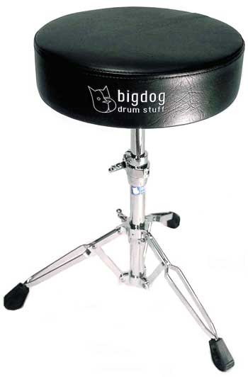 Bigdog F002 Drumhocker Vinyl rund