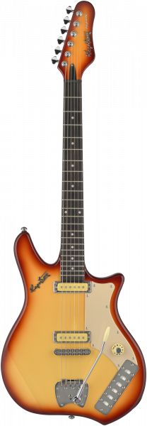 HAGSTROM E-Gitarre, Impala Original Tremar, Copper Burst HSIMP89
