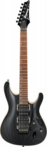 IBANEZ S-Serie E-Gitarre 6 String - Silver Wave Black, S570AH-SWK