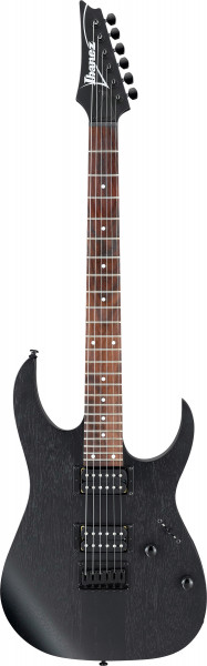 IBANEZ RG-Serie E-Gitarre 6 String Weathered Black, RGRT421-WK