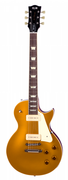 FGN E-Gitarre, Neo Classic LS11, Antique Gold, P-90, FGLS10GPAG