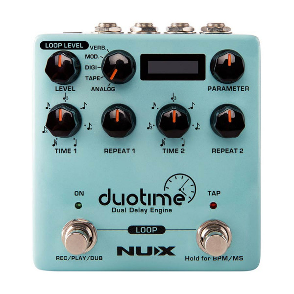 NDD-6 |NUX Verdugo Series dual delay engine DUO TIME