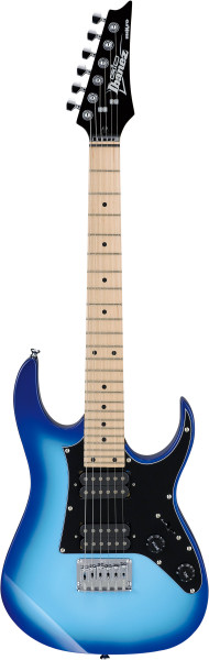 IBANEZ GRGM Mikro E-Gitarre 6 String Blue Burst, GRGM21M-BLT